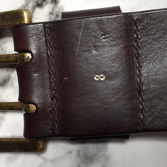 OBERMAER Women's Leather sizes7 Belt - Picture 4 of 11